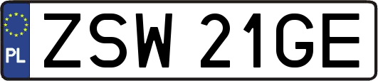 ZSW21GE