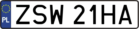 ZSW21HA
