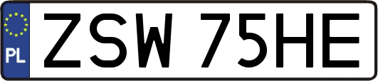 ZSW75HE