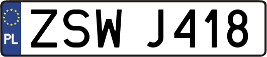 ZSWJ418