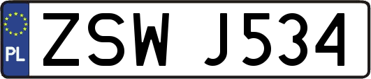 ZSWJ534