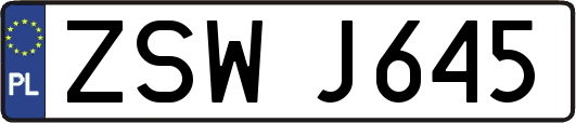 ZSWJ645