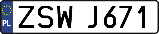 ZSWJ671
