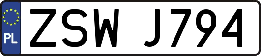ZSWJ794