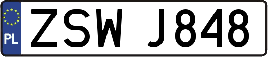 ZSWJ848