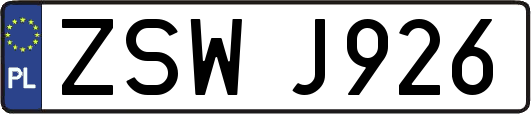 ZSWJ926