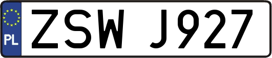 ZSWJ927