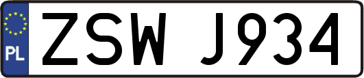 ZSWJ934