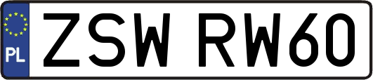 ZSWRW60