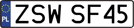 ZSWSF45