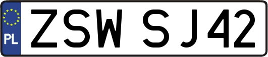 ZSWSJ42