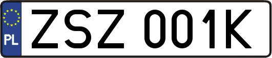 ZSZ001K
