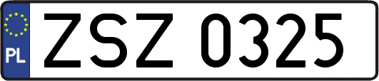 ZSZ0325