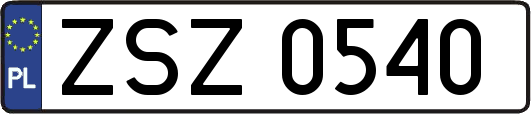 ZSZ0540