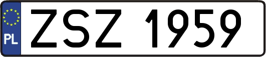 ZSZ1959