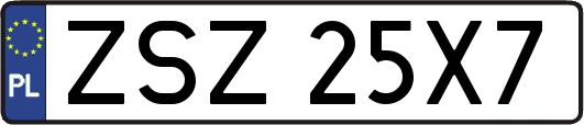 ZSZ25X7