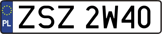ZSZ2W40