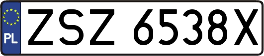 ZSZ6538X