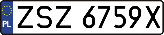 ZSZ6759X