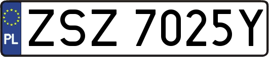 ZSZ7025Y