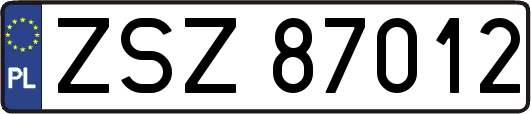 ZSZ87012