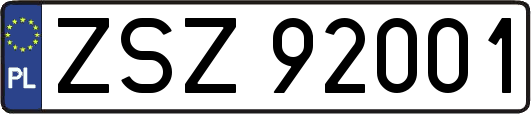 ZSZ92001