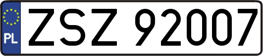 ZSZ92007