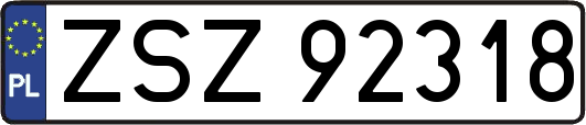 ZSZ92318