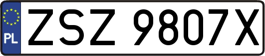ZSZ9807X