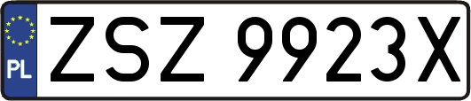 ZSZ9923X