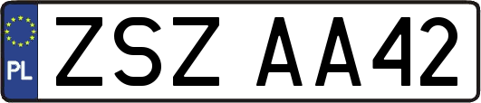 ZSZAA42