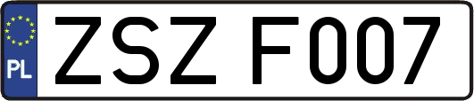 ZSZF007