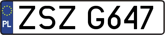 ZSZG647