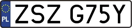 ZSZG75Y