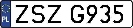 ZSZG935