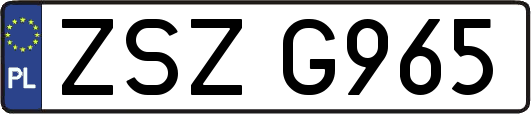 ZSZG965