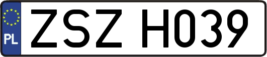 ZSZH039