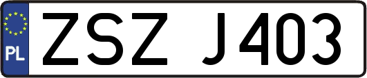 ZSZJ403