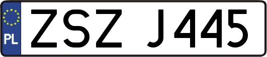 ZSZJ445