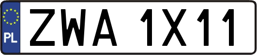 ZWA1X11