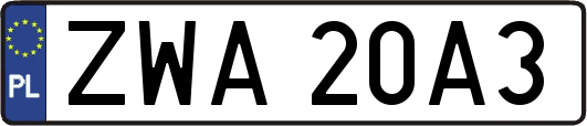 ZWA20A3