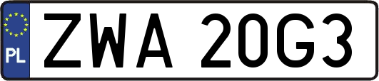 ZWA20G3