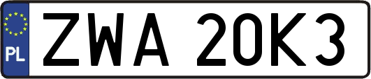 ZWA20K3