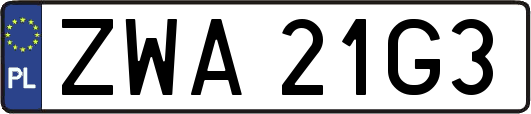 ZWA21G3