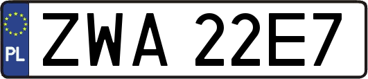 ZWA22E7