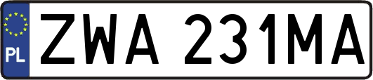 ZWA231MA