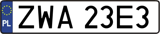 ZWA23E3
