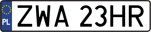 ZWA23HR