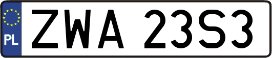 ZWA23S3