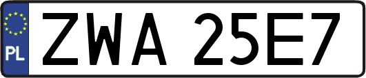 ZWA25E7